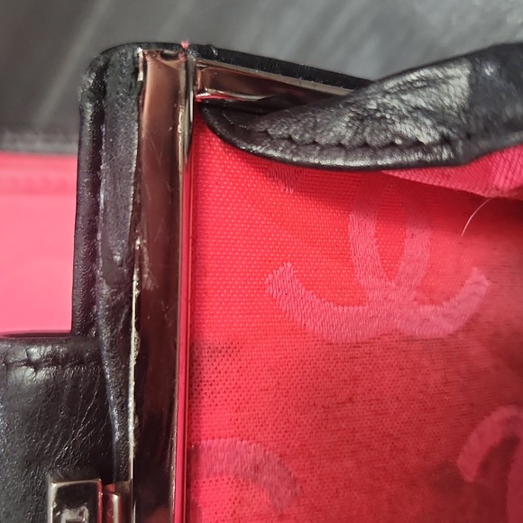Chanel Cambon Black And Pink Wallet - Picture 9 of 11